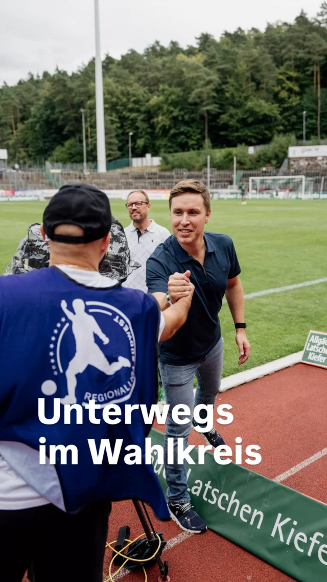 Wochenende bedeutet für mich oft: viel unterwegs und vor Ort sein. 📍

Auch die letzten Tage war ich wieder im Wahlkreis unterwegs – um mit vielen Menschen ins Gespräch zu kommen, zuzuhören und dort mit anzupacken, wo es hilft. 💪

Danke für die vielen guten Gespräche und Begegnungen! 🙌